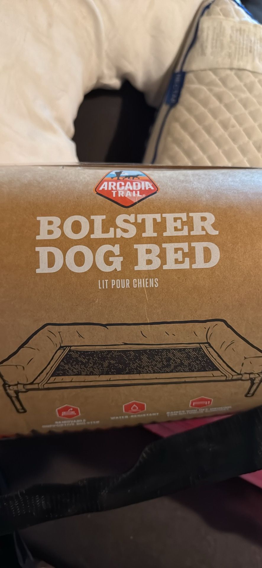Portable Raised Dog Bed 