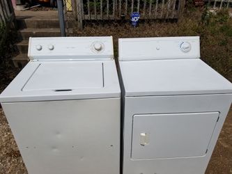 Washer and dryer