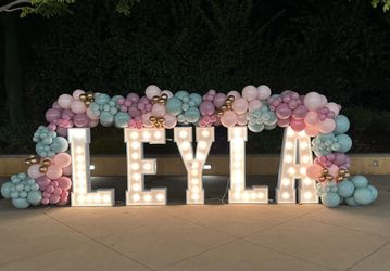 Marquee Letters And Numbers 