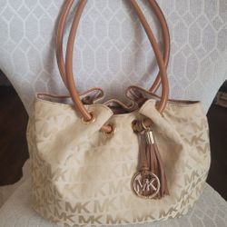 Michael Kors Cream/Brown