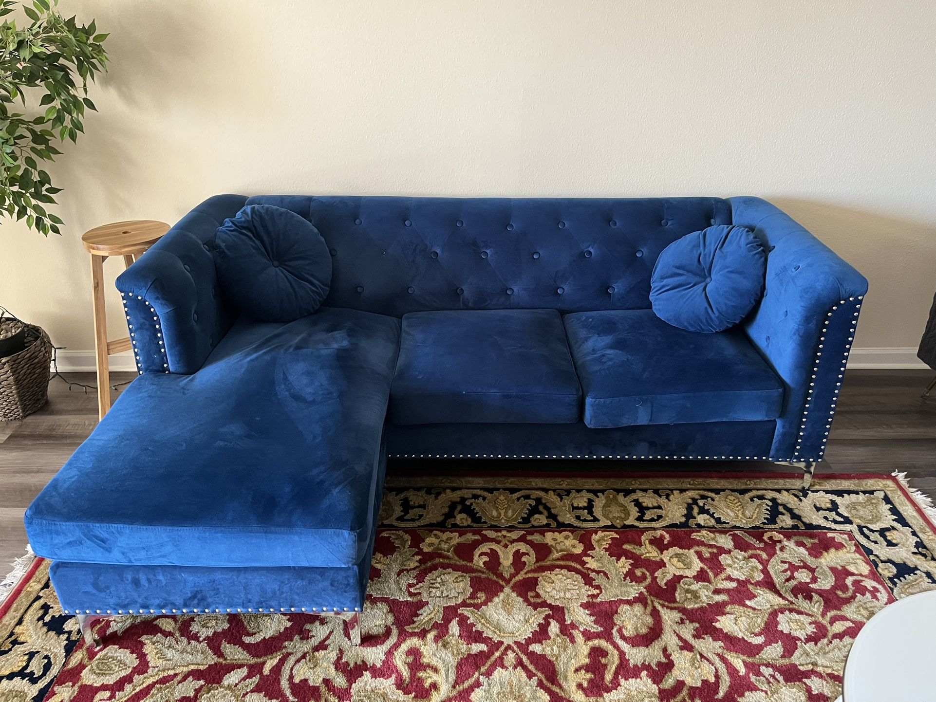 2 Piece Sectional Couch - 83” Length