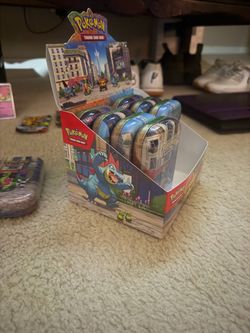 Pokémon Trading Card Game Tin Display Box
