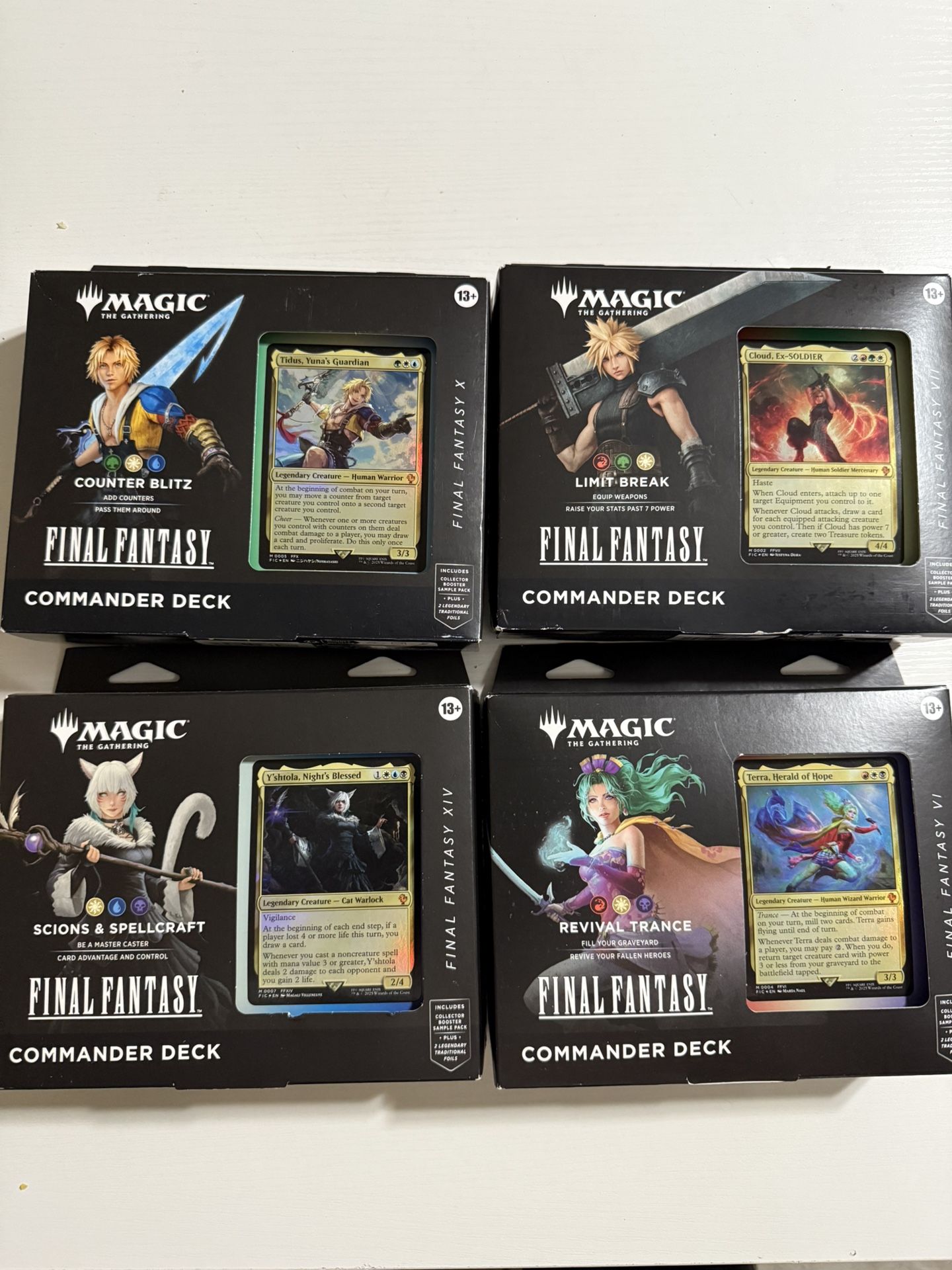 mtg final fantasy commander decks list Amazon.com: Magic: The Gathering main image 1