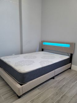 NEW FULL-SIZE MATTRESS AND BOX SPRING - 2PC