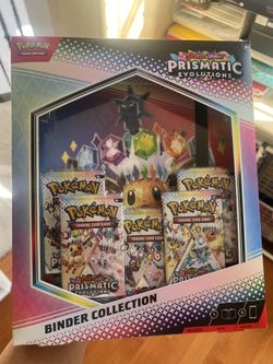 POKEMON PRISMATIC EVOLUTIONS BINDER COLLECTION
