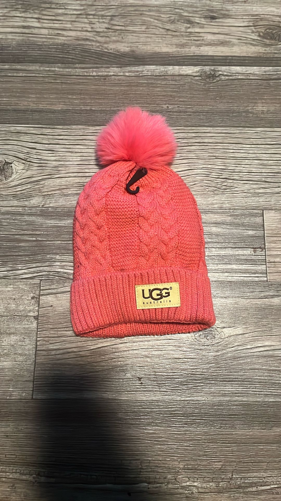 Pink Ugg Beanie