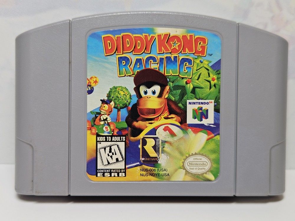 N64 Nintendo 64 Game Diddy Kong Racing