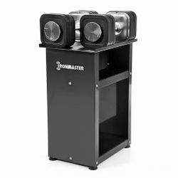 Ironmaster Quick-Lock Adjustable Dumbbells 5-90 lbs. and Super Bench PRO V2 with Pull and Dip Bar…MINT