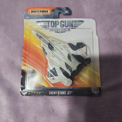 MATCHBOX TOP GUN MAVERICK ENEMY STRIKE JET 2/13 NEW ON CARD