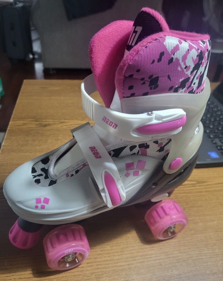 Girls Neon Skates Combo