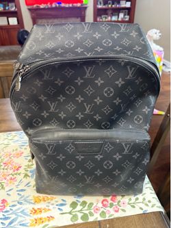 Louis Vuitton discovery backpack monogram eclipse pm black