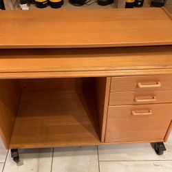 Small Wood Office Desk