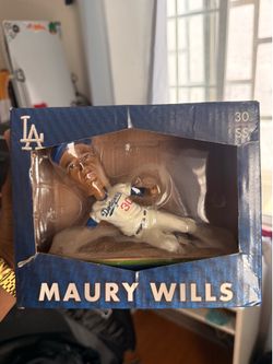 Maury Wills Dodgers 2015 Bobble Head
