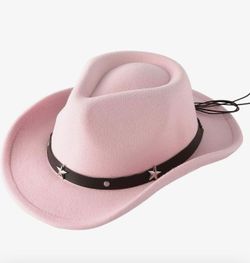 New Jastore Kids Girls Boys Western Cowboy Cowgirl Hat with Buckle Belt  Fedora Hat