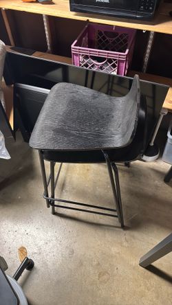 Wooden stools x2