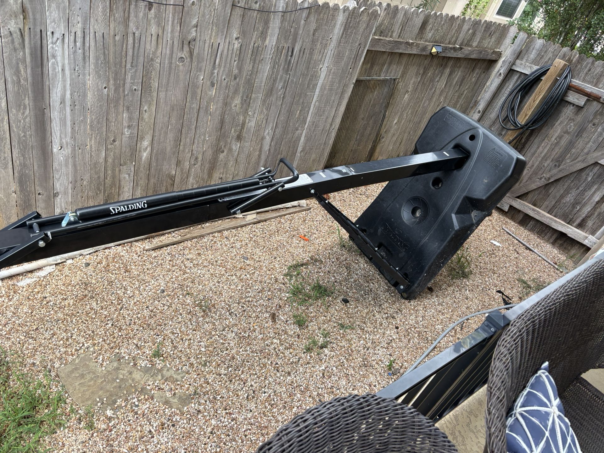 Basketball Hoop Good Condition Just Need To Buy A Rim