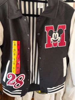 Disney varsity jacket read post for sizes