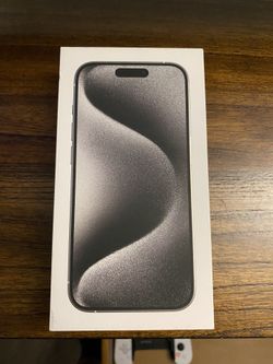 Brand New IPhone 15 Pro Titanium