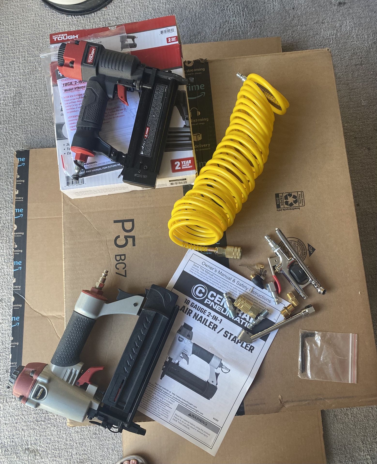 AirNailer and Stapler 