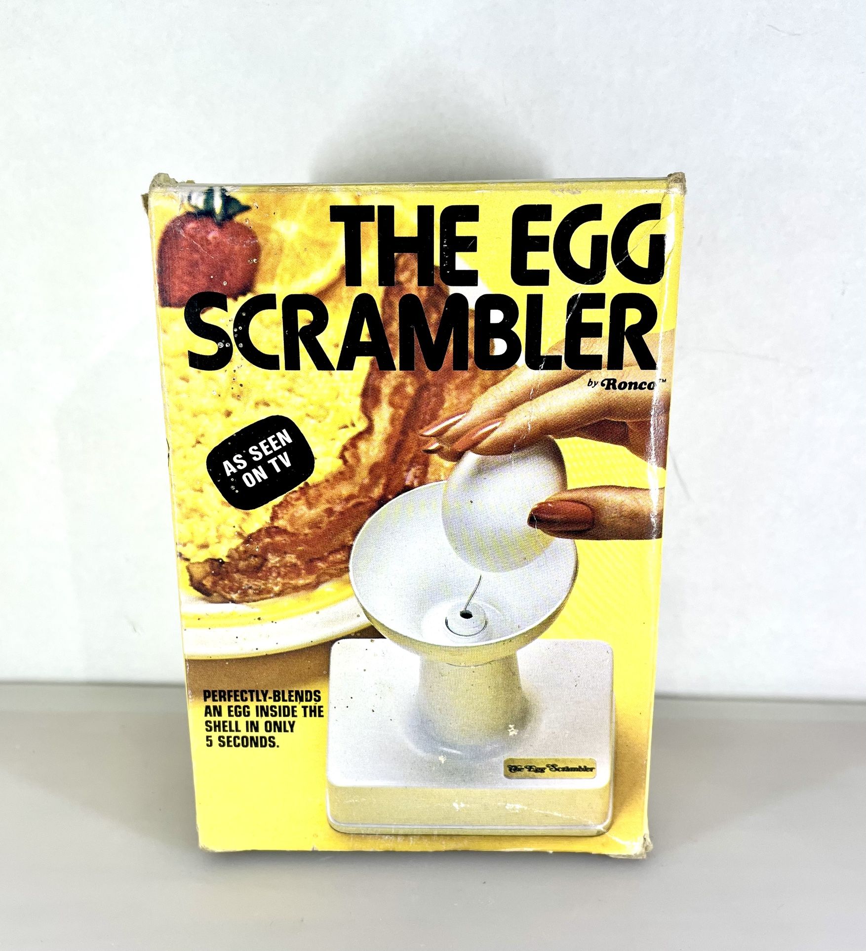 Vintage Egg Scrambler With Box