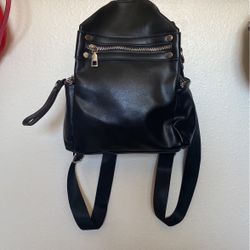 Cute Black  Backpack 