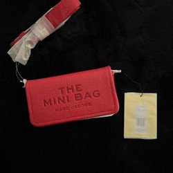 Marc Jacob’s The Mini Bag Red Brand New. Got As A Gift I Have 2