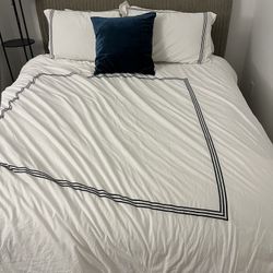 West Elm Queen Size Mattress And Bed Frame
