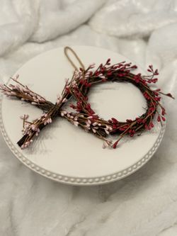 Target XO mini wreath