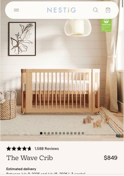 Nestig Wave Crib