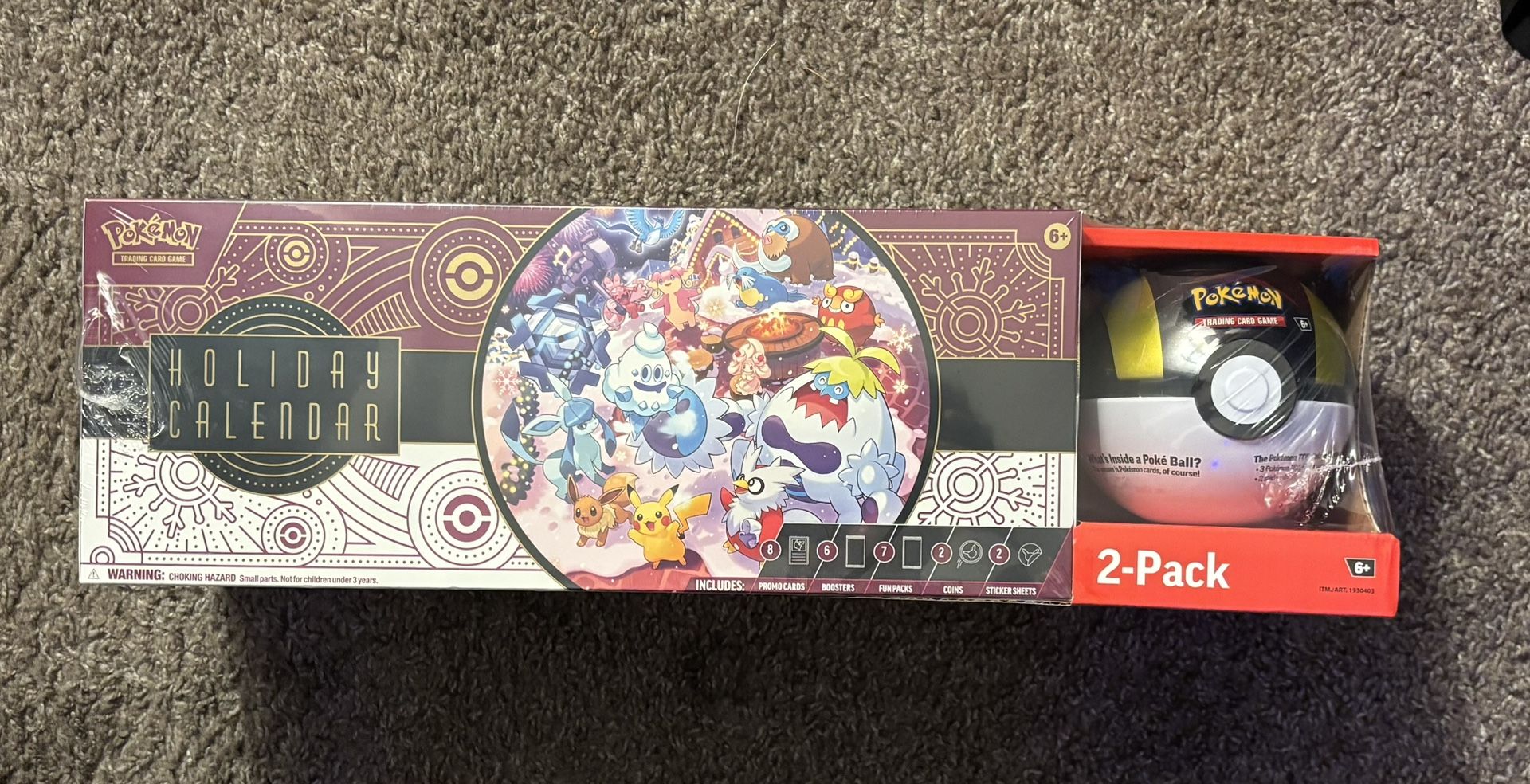 Pokemon Holiday Calendar Packs