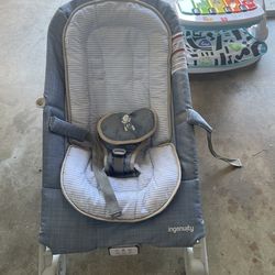 Ingenuity Baby Bouncer Seat – Vibrations & Secure Harness