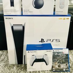 Sony PlayStation 5 Disc Edition PS5 Used Working
Console, Controller, Headset