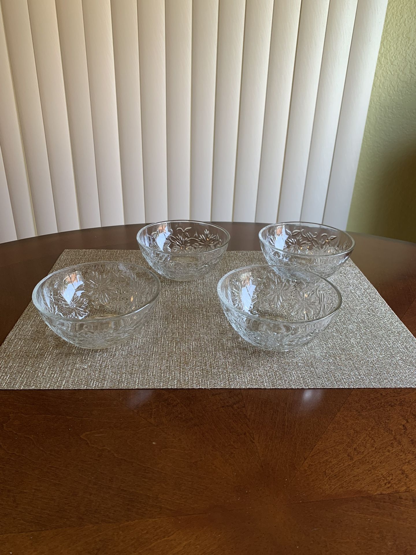 Princess House Fantasia Small Cereal Bowls (Set Of 4)