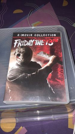 Friday The 13th 8 Movie Collection (Please Read)
