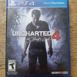 PS4 Uncharted 4