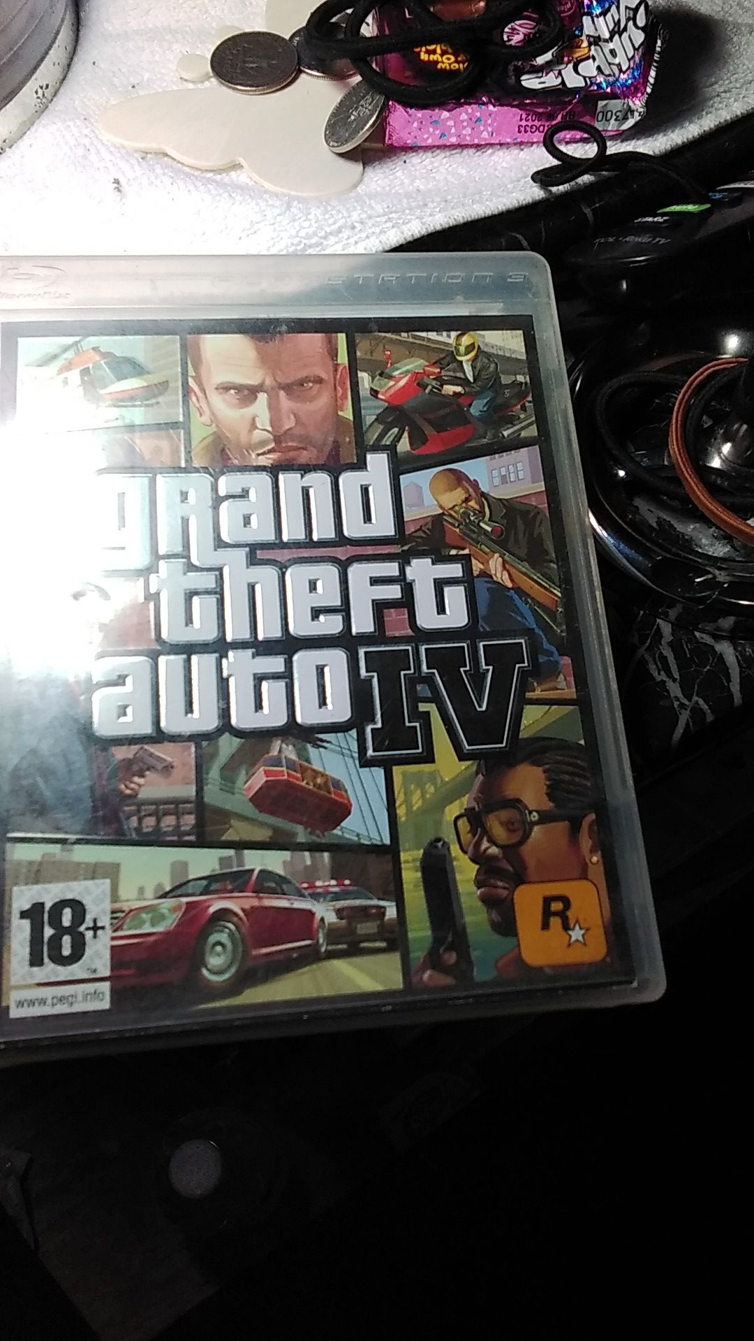GRAND THEFT AUTO 4 PLAY STATION 3 NP SCRATCHES