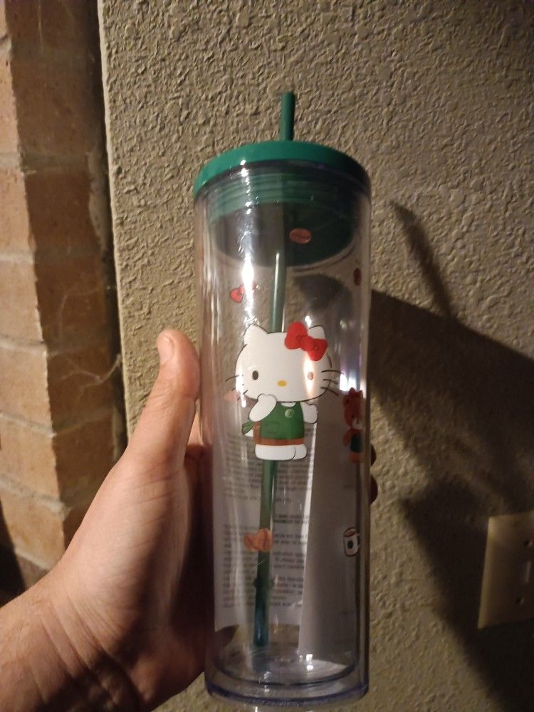 Hello Kitty X Starbucks Tumbler Has Instructions