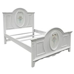 Girls Floral Twin Bed Frame. 