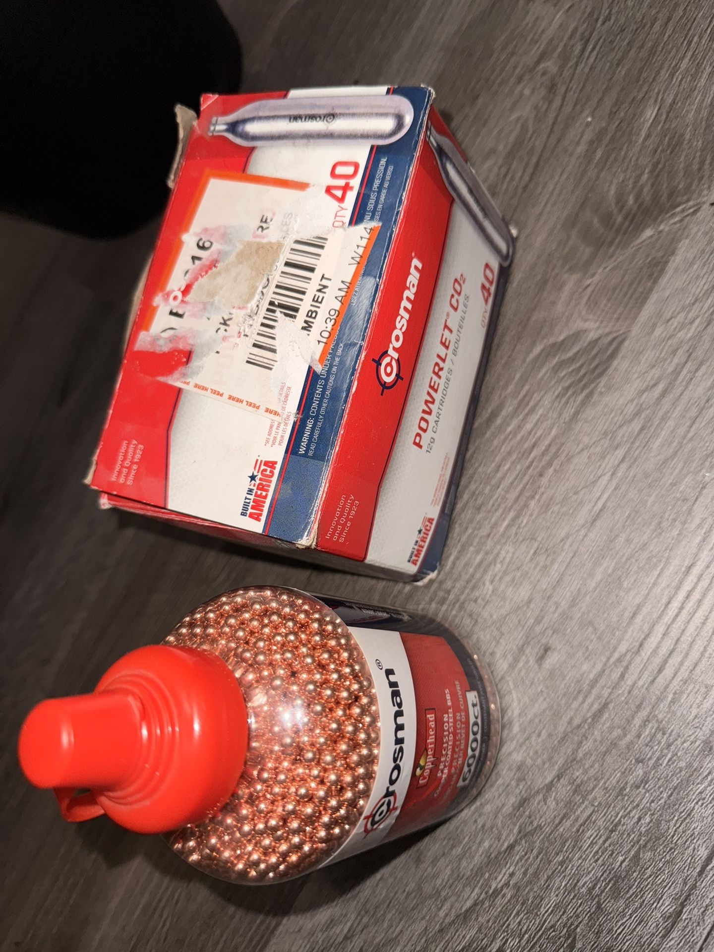 Steel bb’s And Co2 Cartridges