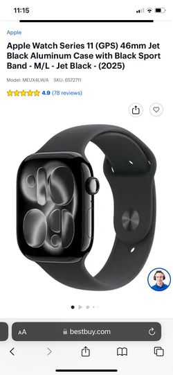 Apple Watch Series 11 (GPS) (2025)