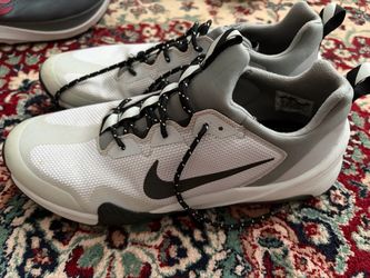 Nike Low-Top Sneakers White and Grey