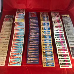 Chicago White Sox Team Sets Of Baseball Cards - Lot Of 6