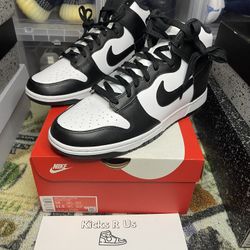 Nike Dunk High Panda Men Size 10