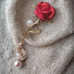 Rose Brooch