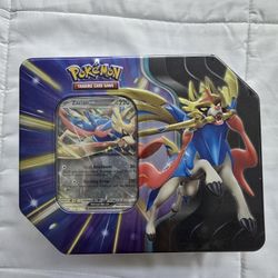 Pokemon TCG~ Slashing Legends Zacian Pokemon Tin Set~NEW & SEALED