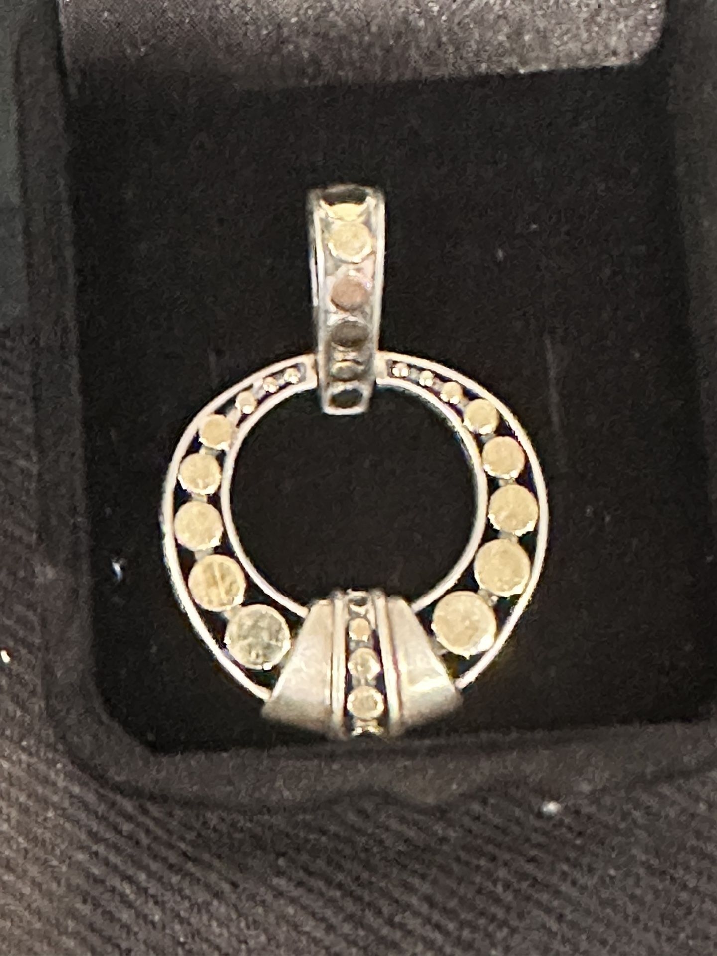 John Hardy Silver&Gold Pendant