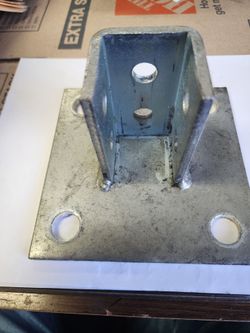 Unistrut base plate