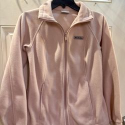 Columbia Jacket, Blush Pink Size Small 