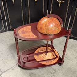 New Globe Bar Cart
