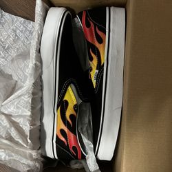 Vans Classic Slip-On (Flame) - Size 8 Men / 9.5 Women